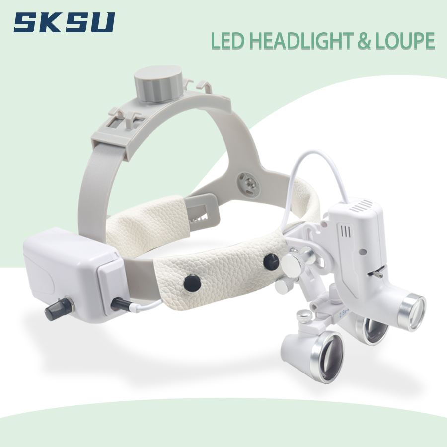 LED Dental LED Light Lamp Bino - مراجعة Led Medical Headlight وسعره