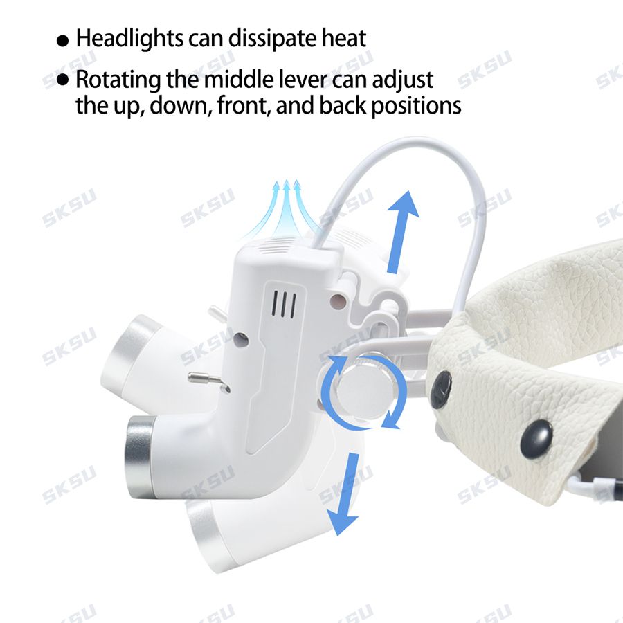 LED Dental LED Light Lamp Bino - مراجعة Led Medical Headlight وسعره