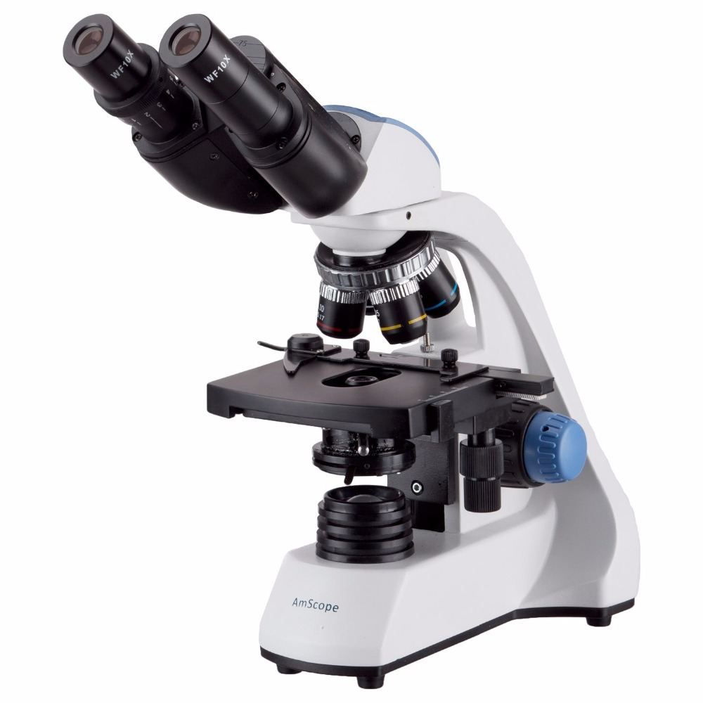 AmScope 40X-2000X LED Binocula - مراجعة Medical Lab Microscope وسعره