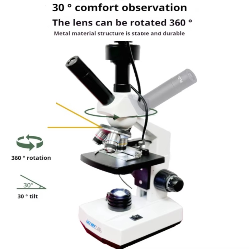 HD Screen Digital Microscope B - مراجعة Medical Lab Microscope وسعره