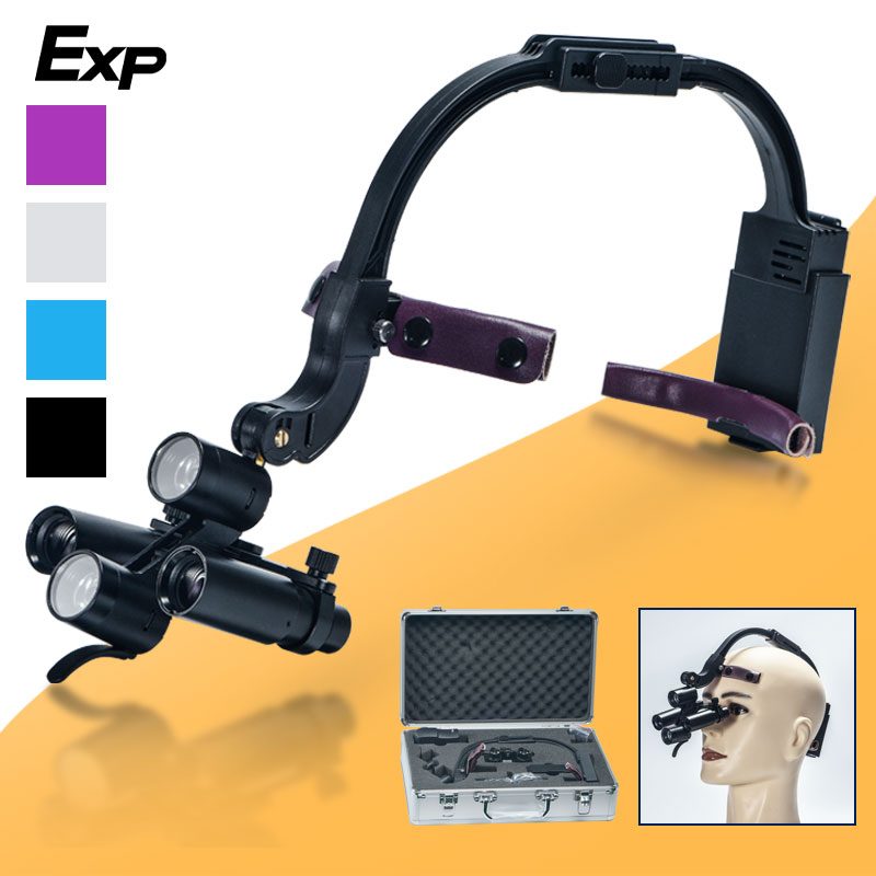 Dental 2.5X 3.5X Loupe Magnifi - مراجعة Led Medical Headlight وسعره