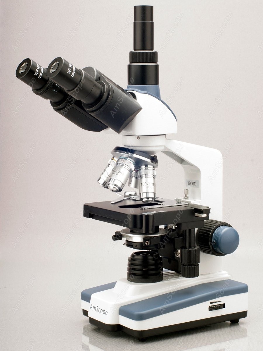 Lab Compound Microscope--AmSco - مراجعة Medical Lab Microscope وسعره