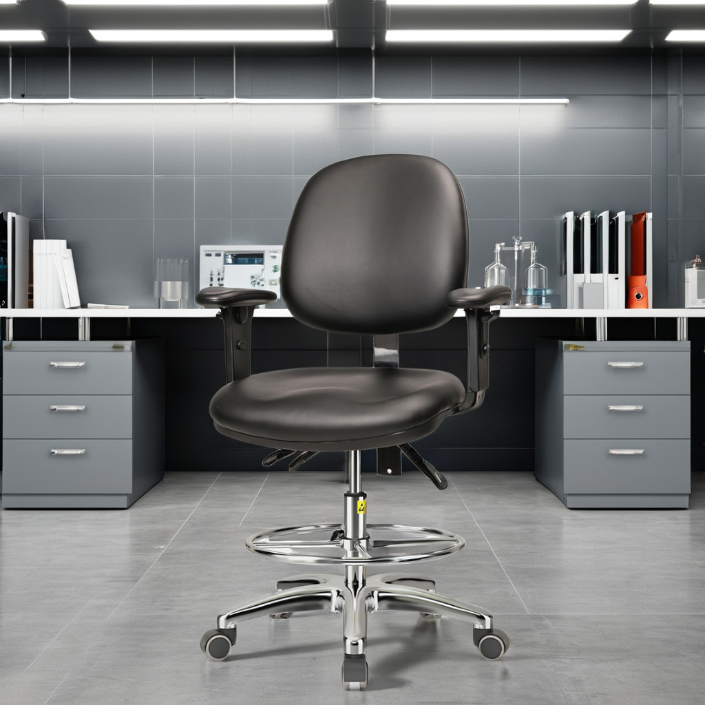 Durable leather medical examin - مراجعة Medical Lab Chair وسعره