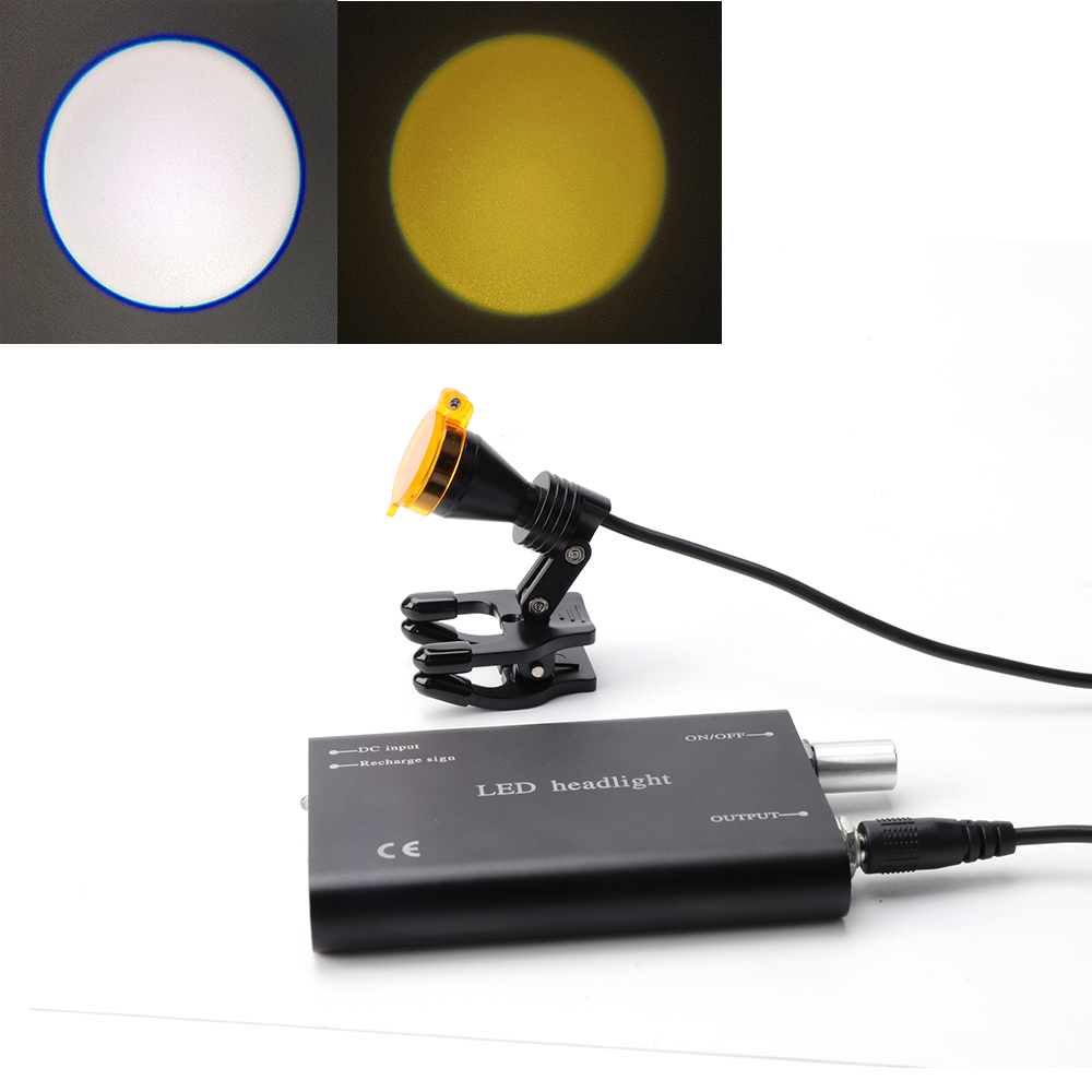 LED Dental Head Light Lamp Wir - مراجعة Led Medical Headlight وسعره