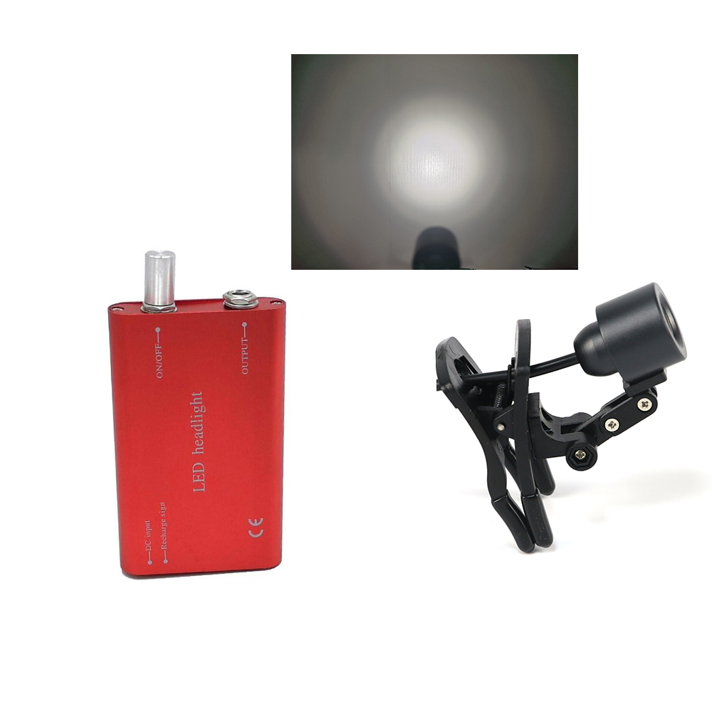 LED Dental Head Light Lamp Wir - مراجعة Led Medical Headlight وسعره