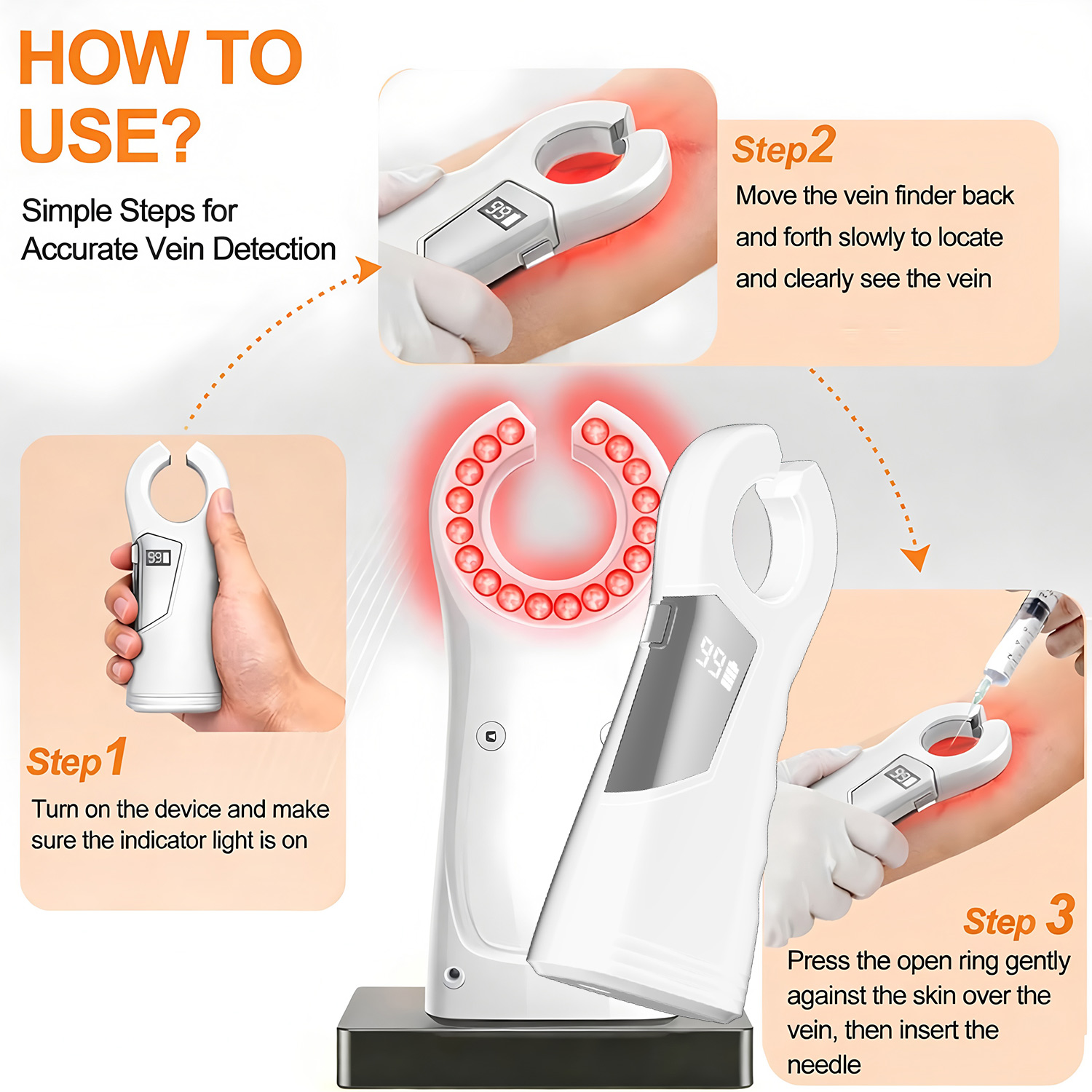 Medical Infrared Vein Locator  - مراجعة Medical Lab Machines وسعره
