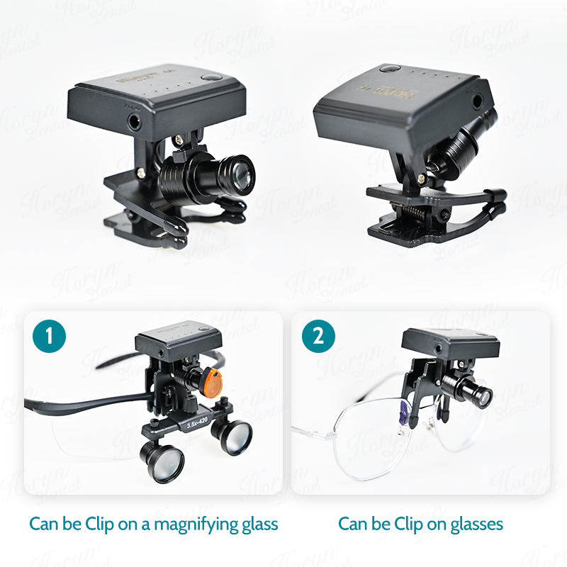 Dental 5W Wireless LED Headlig - مراجعة Led Medical Headlight وسعره