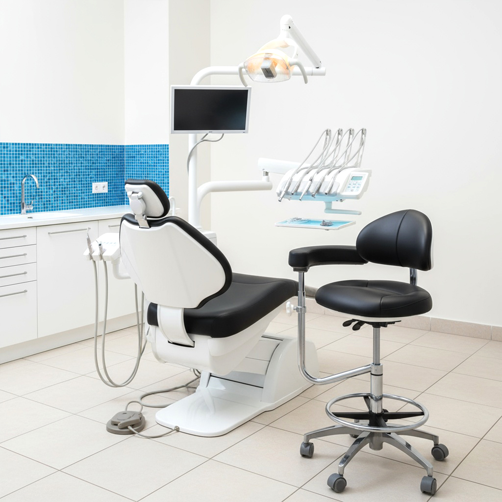 Dental Chair Ergonomic Doctor  - مراجعة Medical Lab Chair وسعره