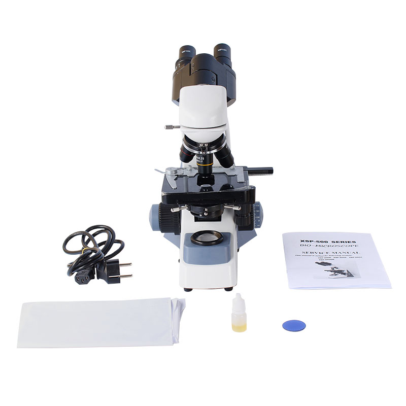 LED Binocular Biological Lab M - مراجعة Medical Lab Microscope وسعره