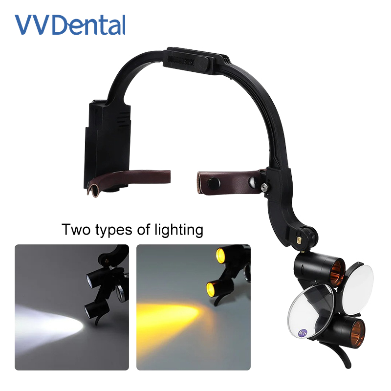 Dental Loupes with LED Light 2 - مراجعة Led Medical Headlight وسعره